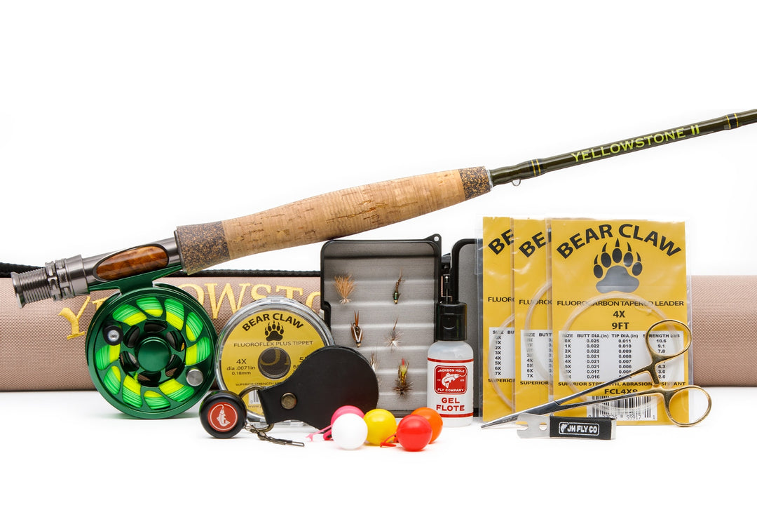 JHFLYCO - Flat Creek Combo Kit Rod and Reel Package