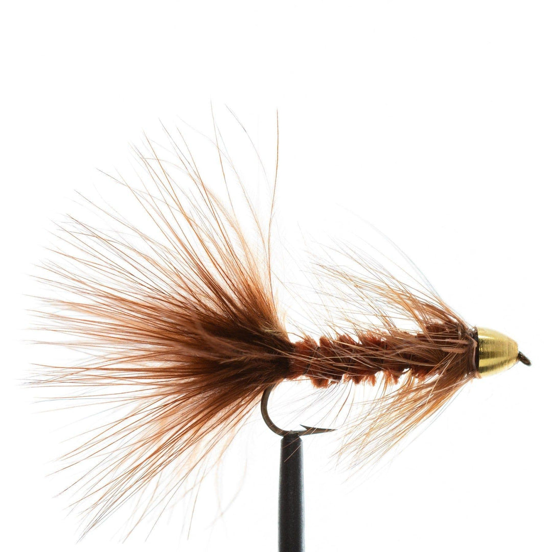 Conehead Brown Wooly Bugger - Flies, Streamers, Wooly Bugger | Jackson Hole Fly Company
