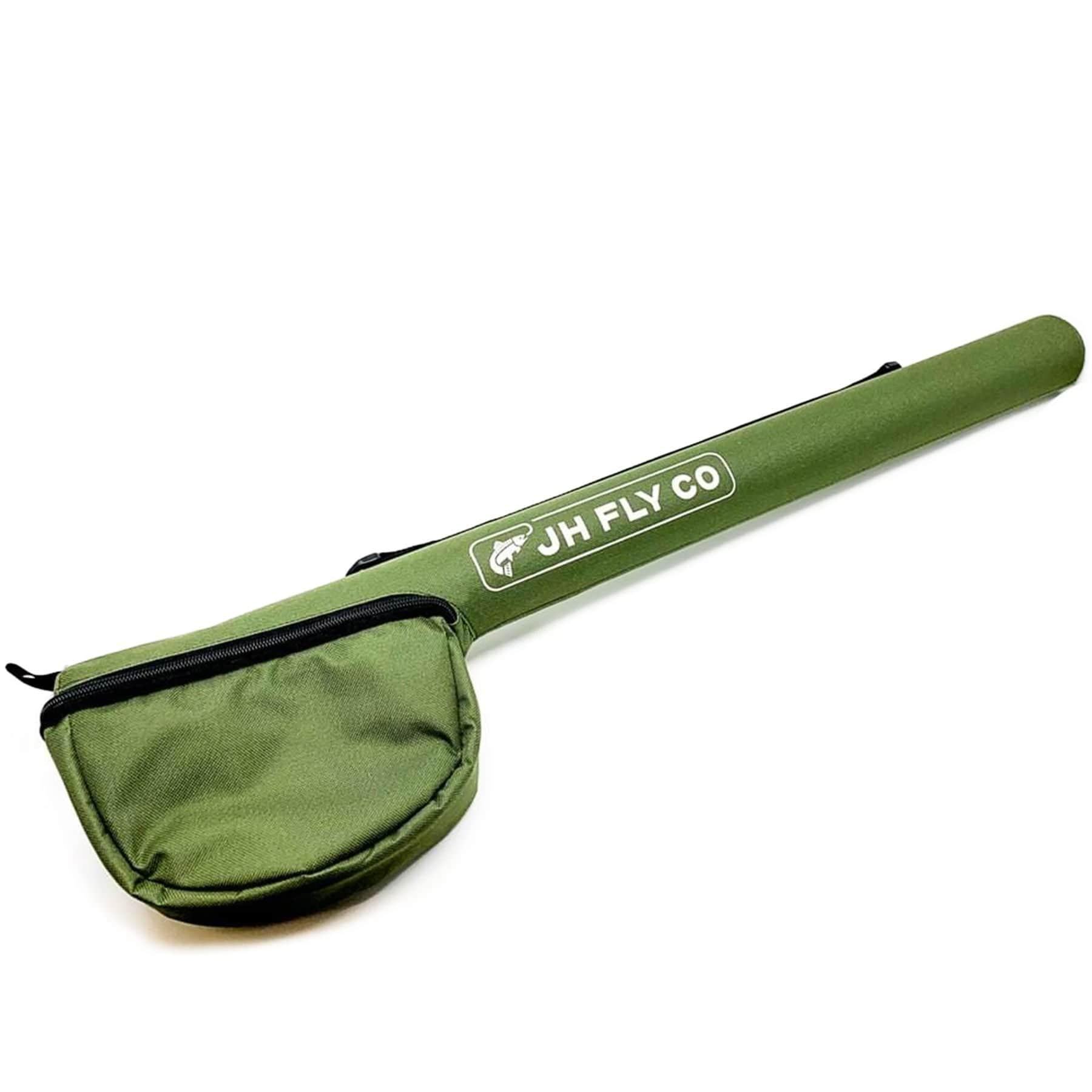 30 Fly Rod Case with Fly Reel Pouch - 30 / Olive Green