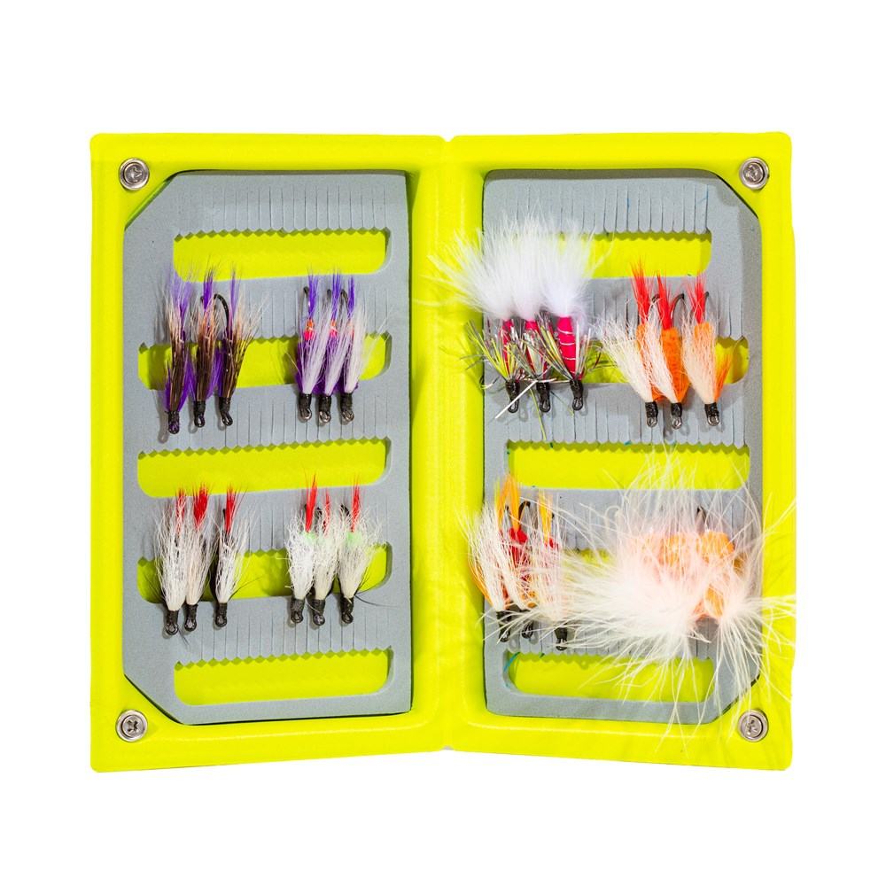 JHFLYCO Loaded Foam Fly Box - Salmon JHFLYCO Loaded Foam Fly Box - Salmon