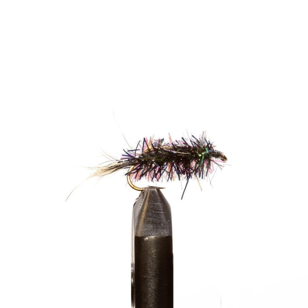 Crystal Wiggler-Estaz Black - Flies, Nymphs | Jackson Hole Fly Company
