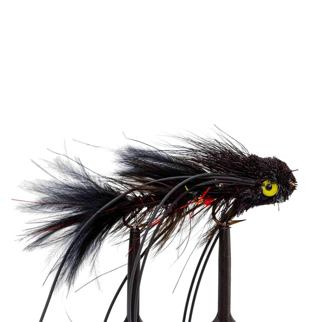 Black Sex Dungeon - articulated, flies, trout streamers | Jackson Hole Fly Company