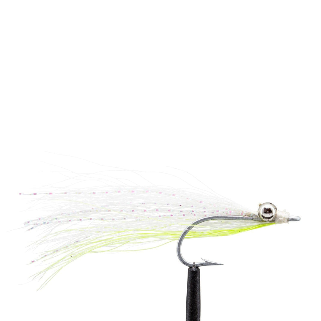 Clouser Minnow Chartreuse - Dumbbell, Flies, Salt Water, Streamers | Jackson Hole Fly Company