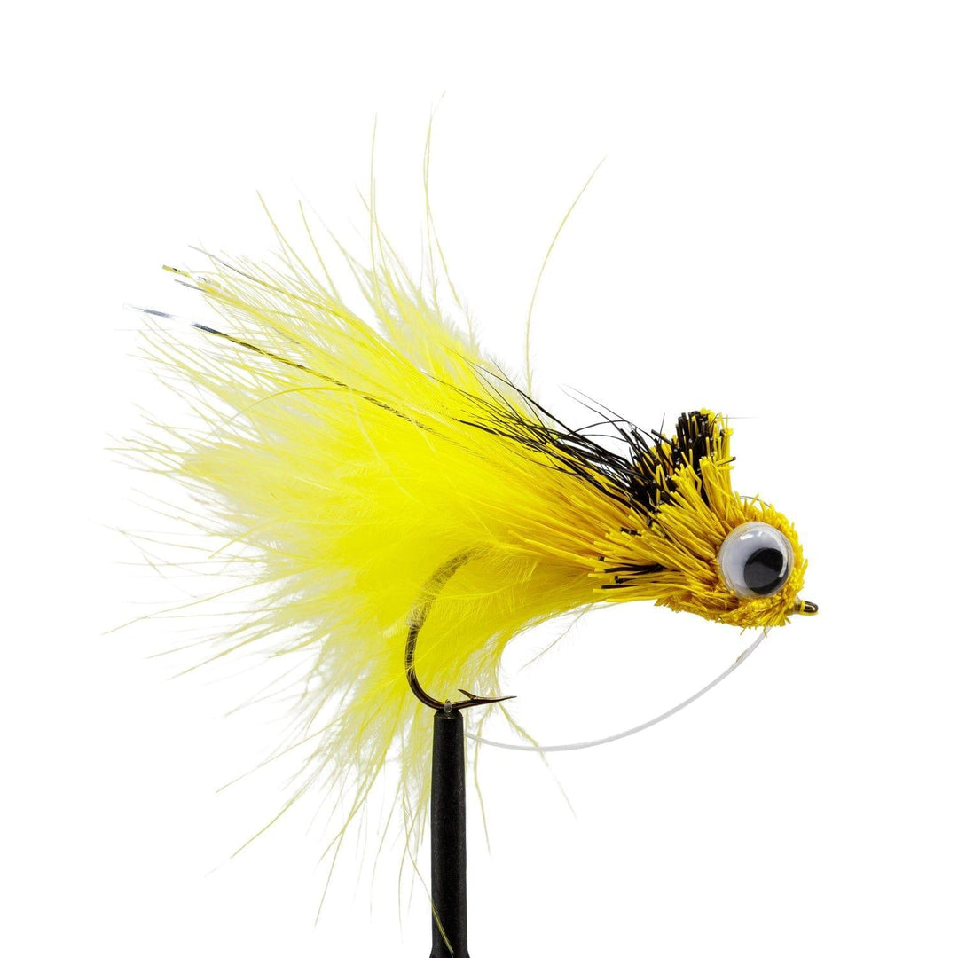 Yellow Diving Hair Bug - Flies, Streamers | Jackson Hole Fly Company