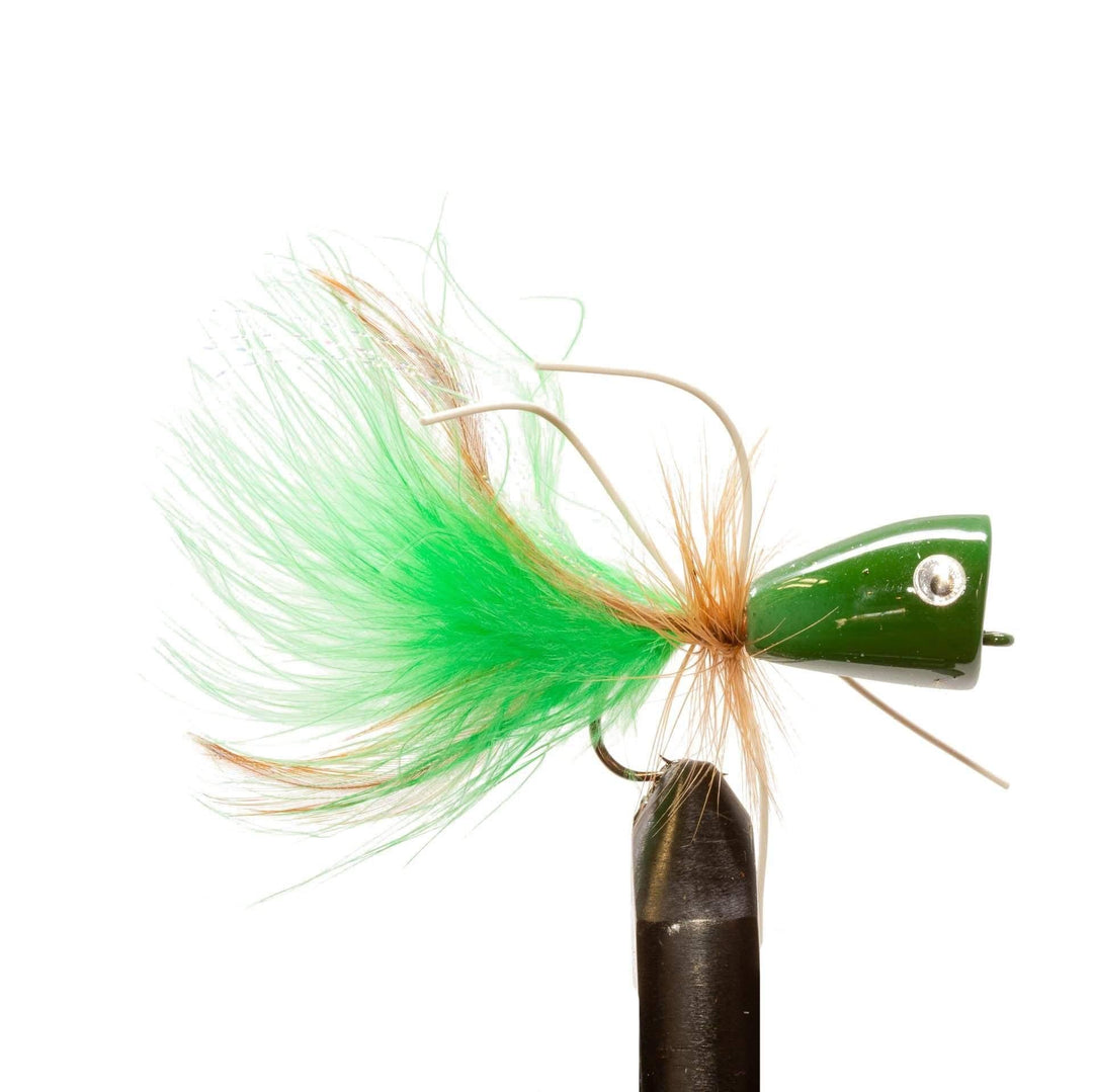 Green/ Brown Popper Legs - Flies, Poppers | Jackson Hole Fly Company