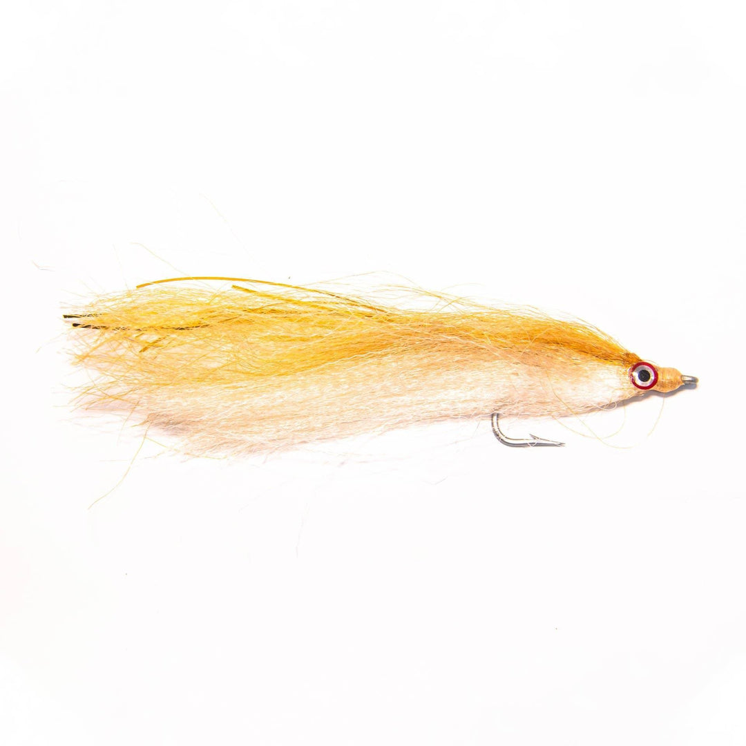 Shad Tan/ White/ Gold - Flies, Streamers | Jackson Hole Fly Company