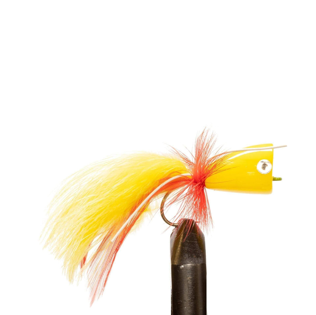 Yellow/ Red Popper Legs - Flies, Poppers | Jackson Hole Fly Company
