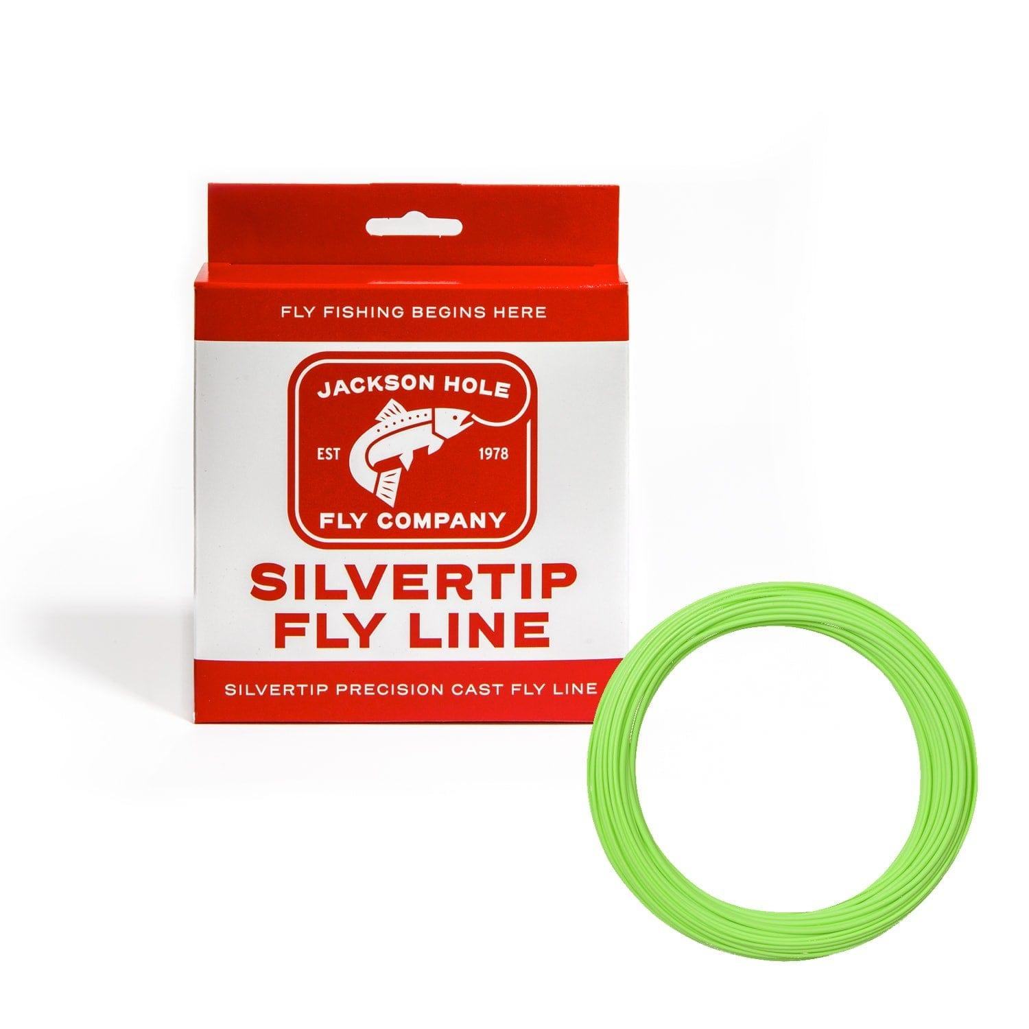 Silvertip 10' Sink Tip Weight Forward Fly Line by Jackson Hole Fly Company 10wt / Green / 90