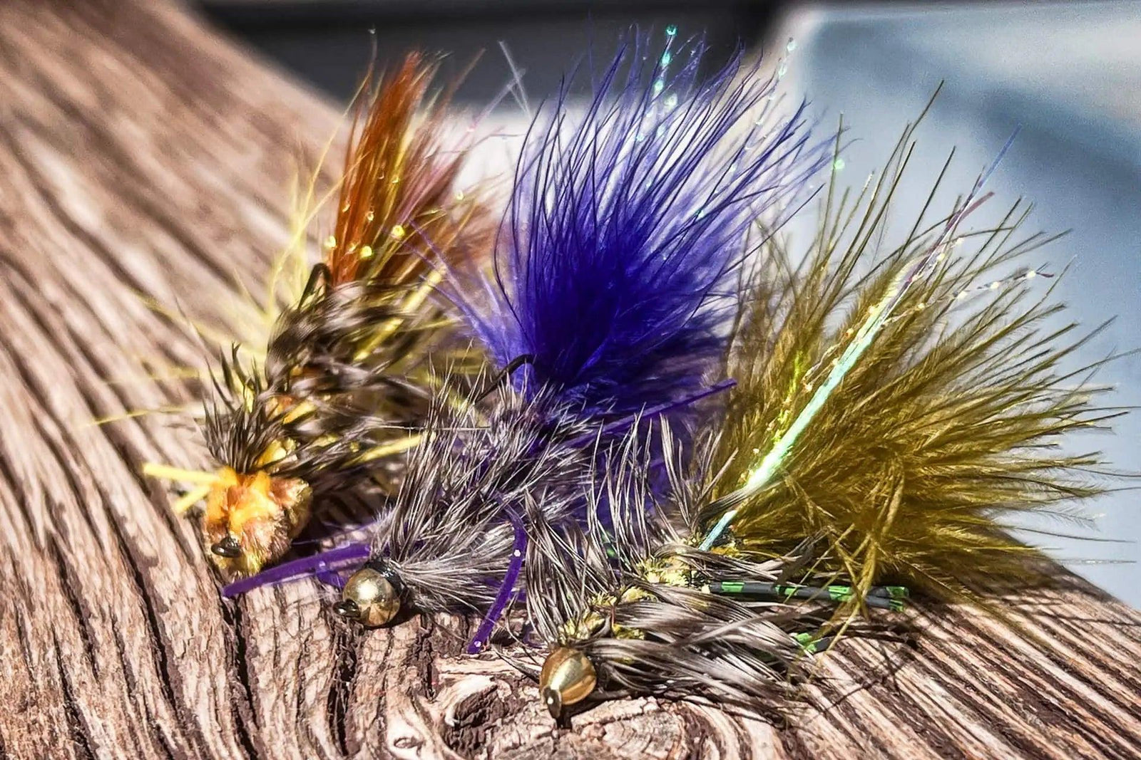 Wooly Bugger Olive (Bead head) Flies X 6 – essential Flyfisher