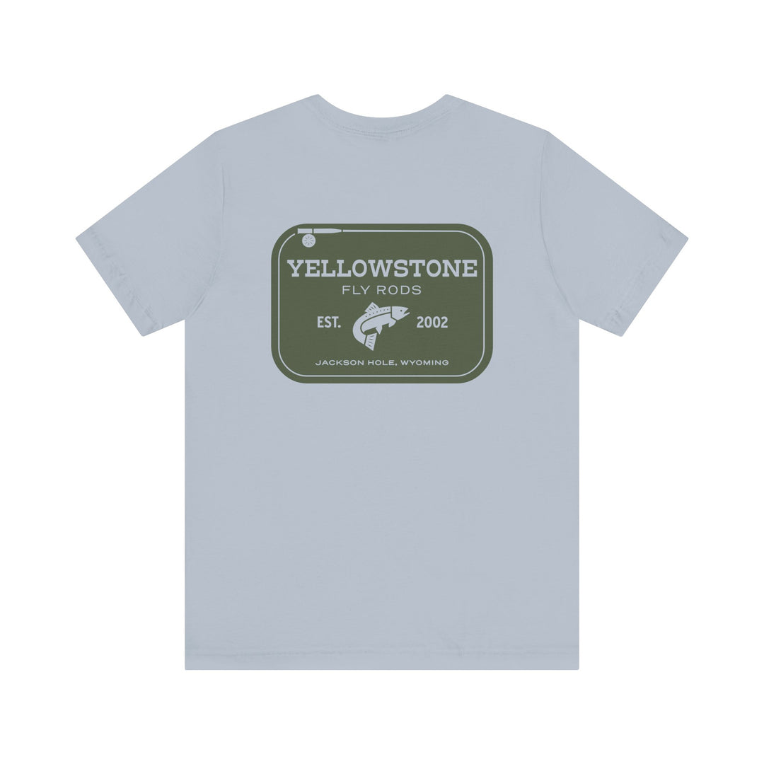 Yellowstone Fly Rods Logo Tee - Olive Logo