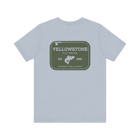 Yellowstone Fly Rods Logo Tee - Olive Logo