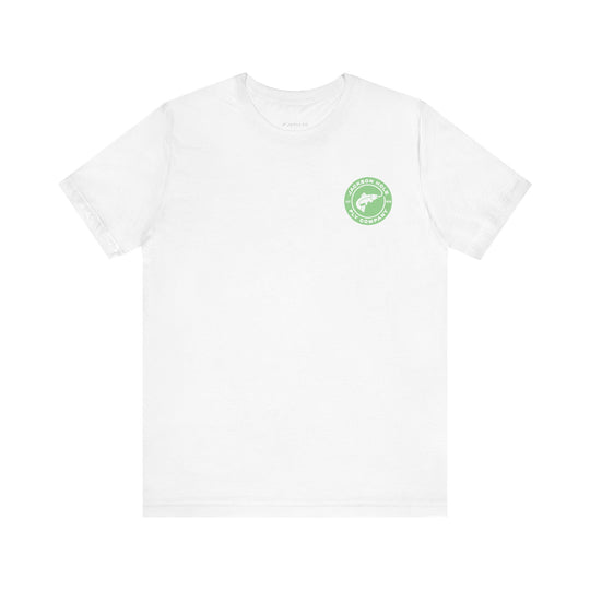 JHFLYCO Circle Badge Tee - Bright Midge Logo