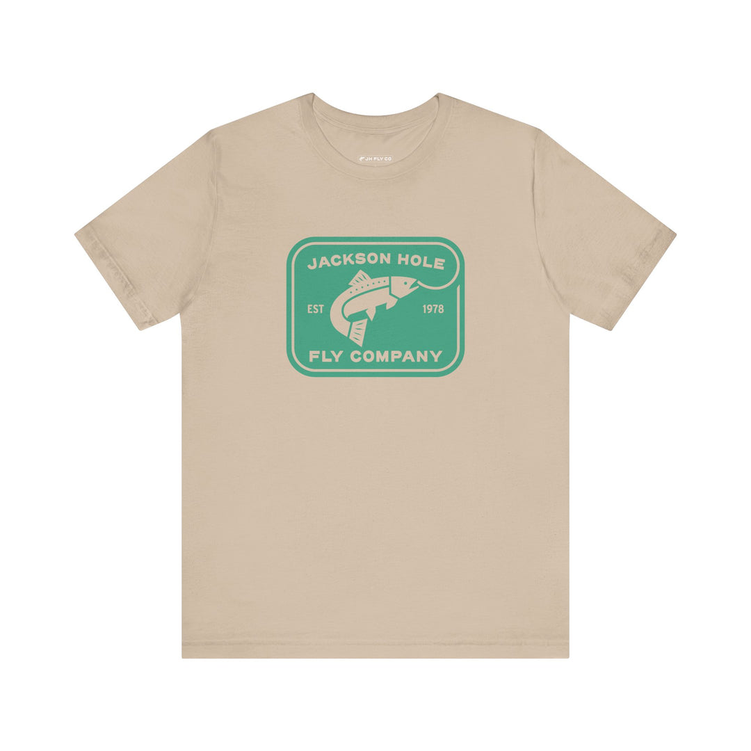 JHFLYCO Logo Tee - Green Drake Logo