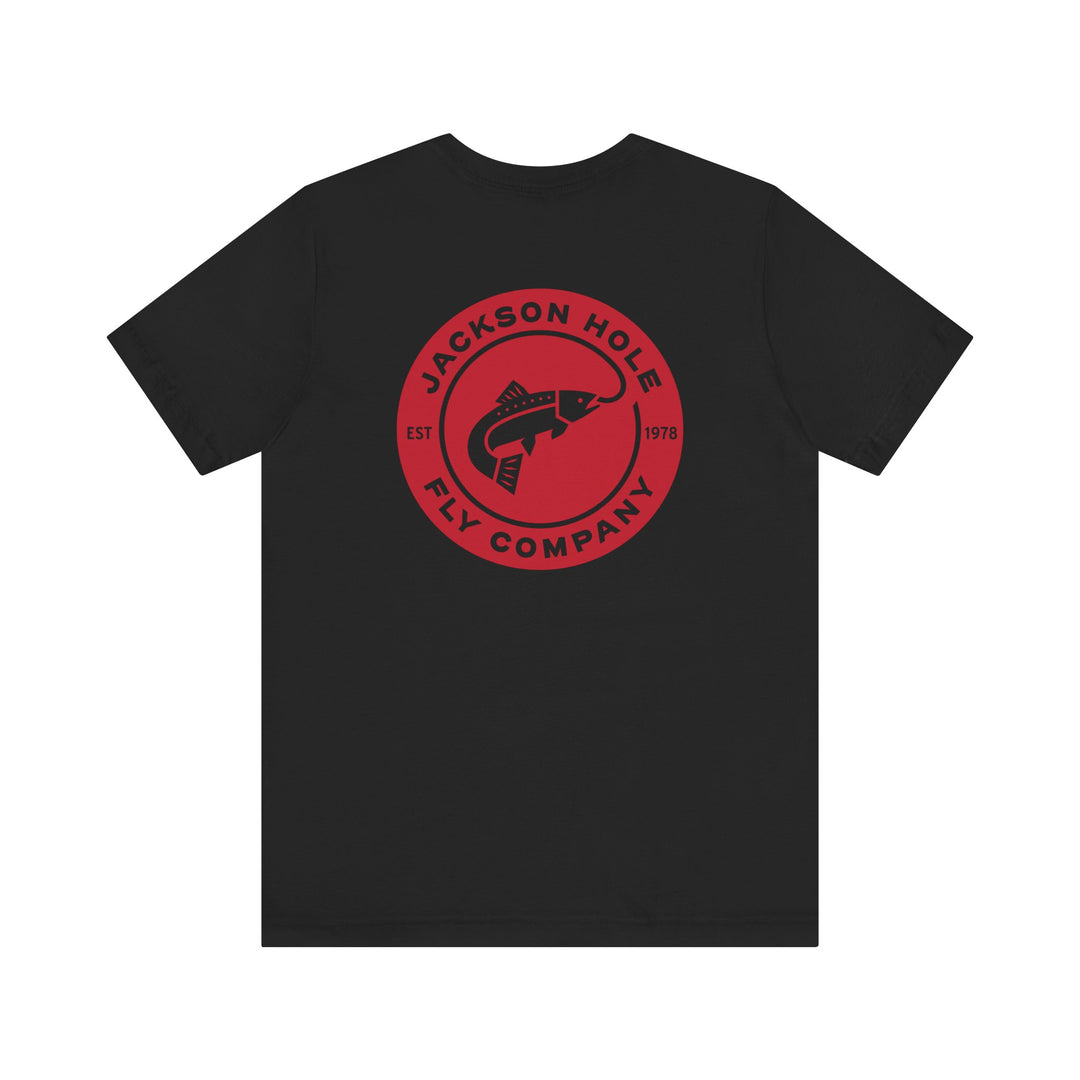 JHFLYCO Circle Badge Tee - Red Logo