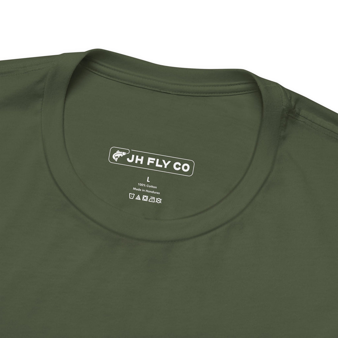 JHFLYCO Circle Badge Tee - Red Logo