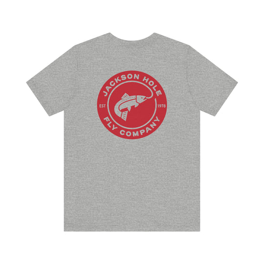 JHFLYCO Circle Badge Tee - Red Logo