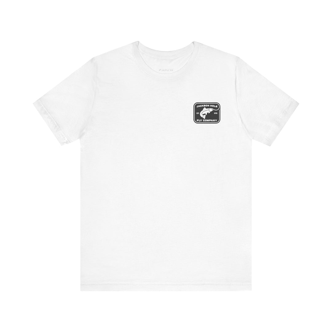 JHFLYCO Rectangle Badge Tee - Black Logo