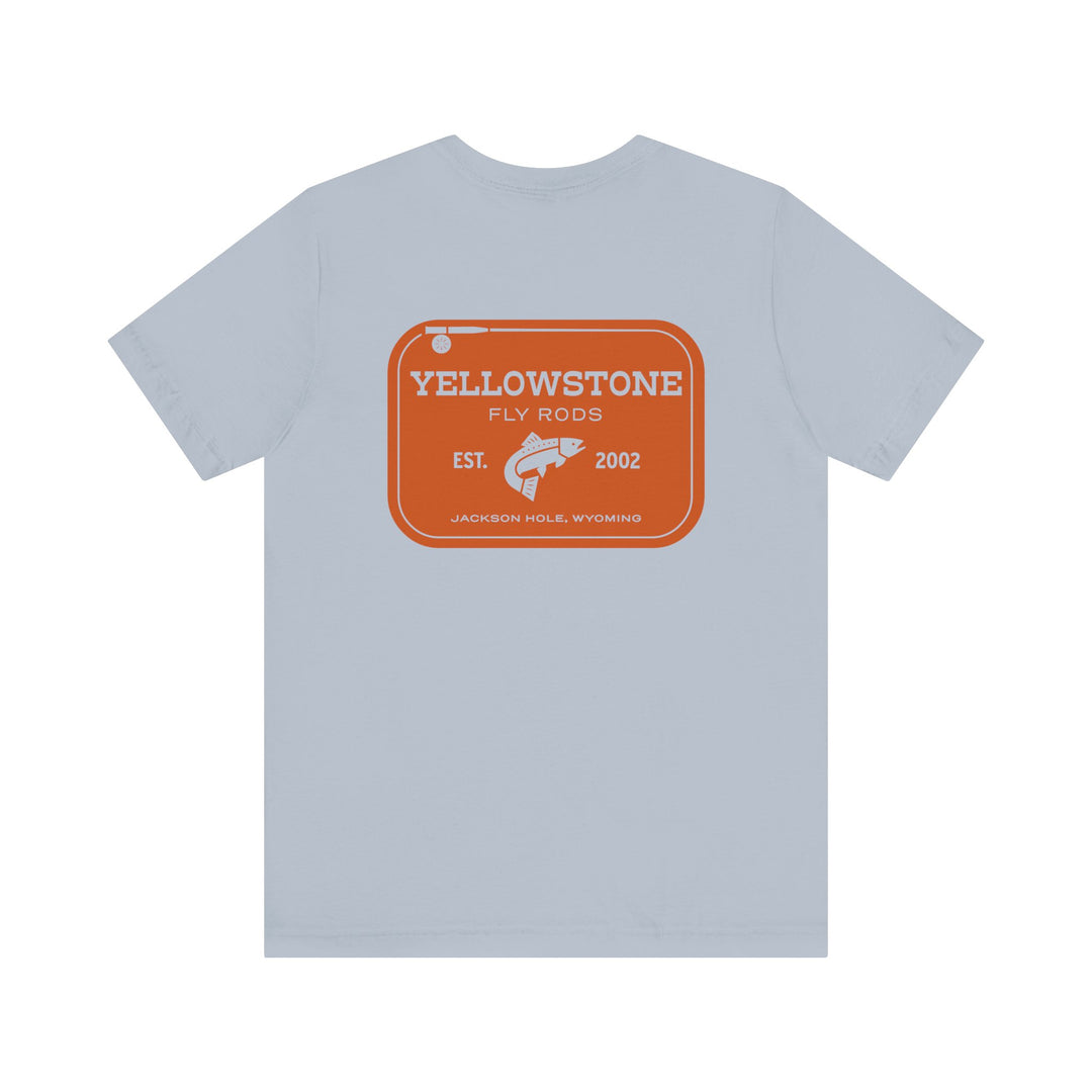Yellowstone Fly Rods Logo Tee - Burnt Orange Logo