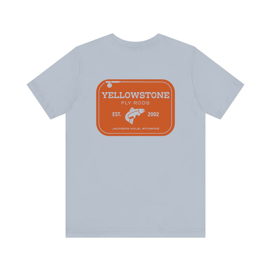 Yellowstone Fly Rods Logo Tee - Burnt Orange Logo