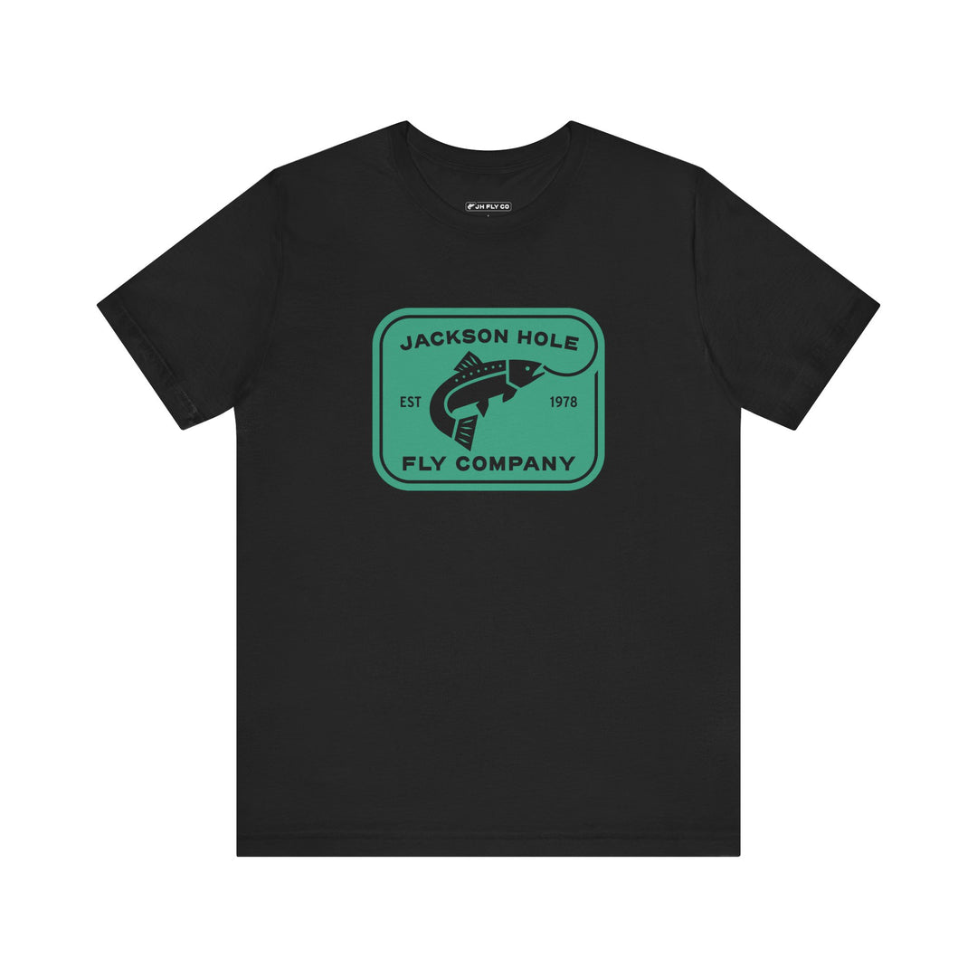 JHFLYCO Logo Tee - Green Drake Logo