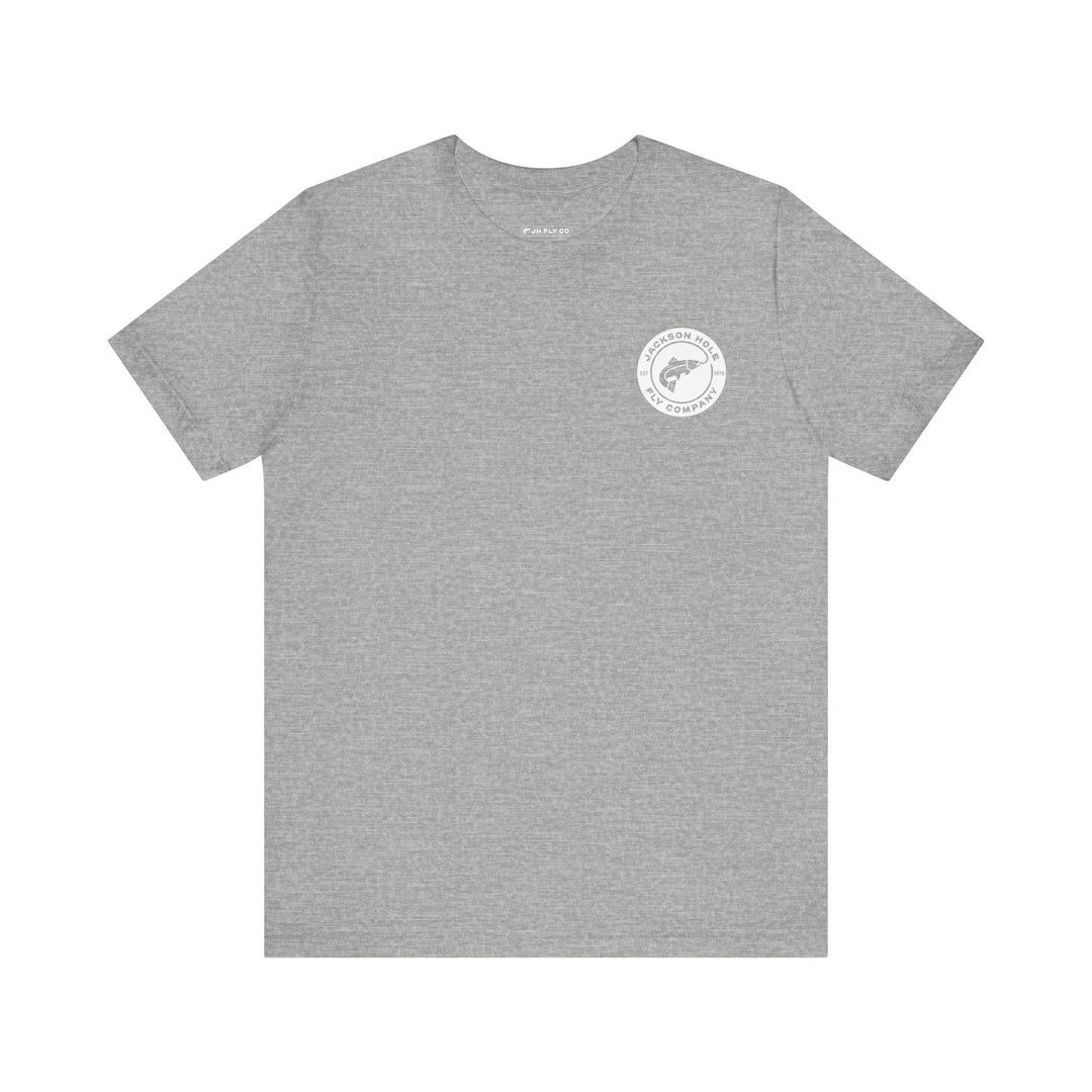 JHFLYCO Circle Badge Tee - White Logo