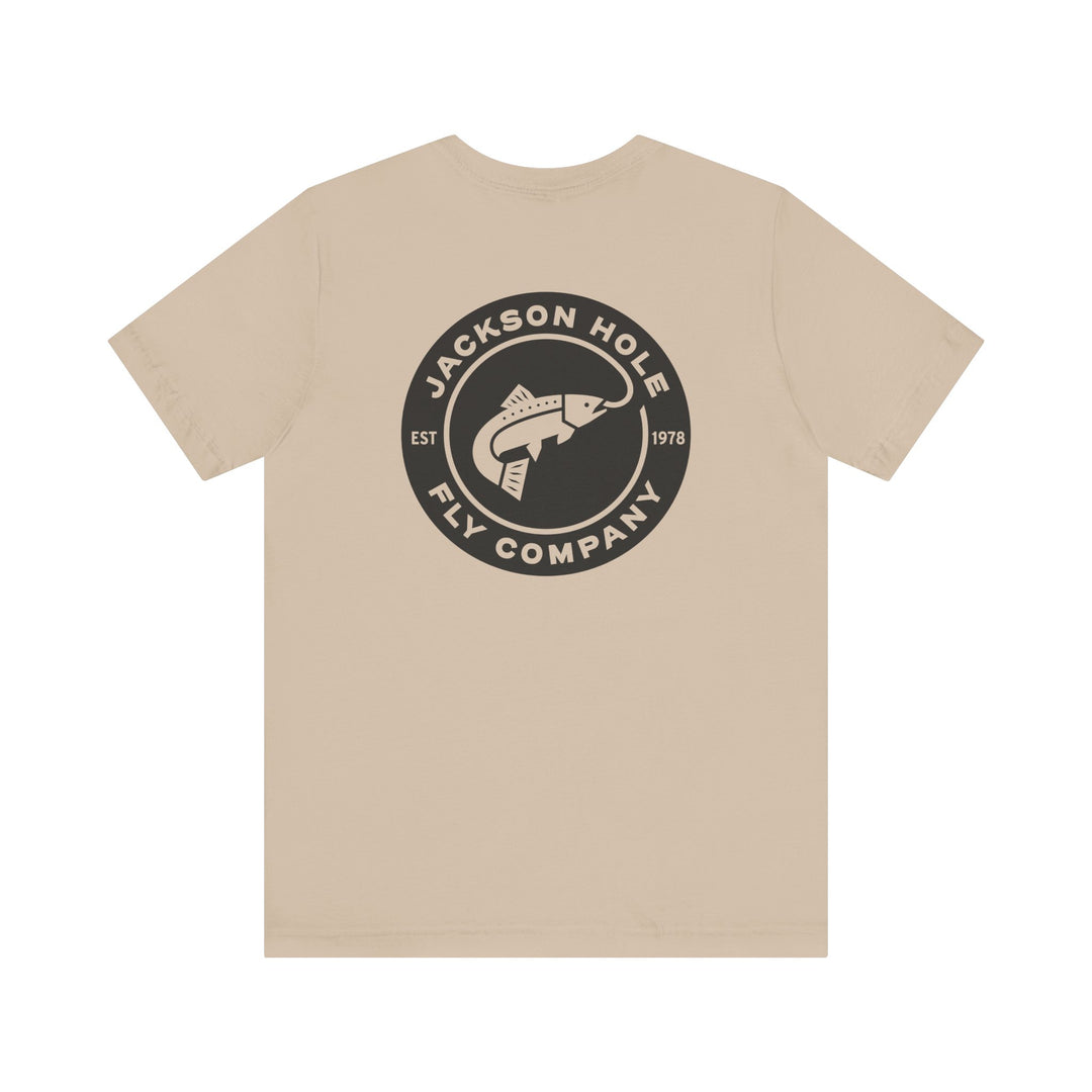 JHFLYCO Circle Badge Tee - Black Logo