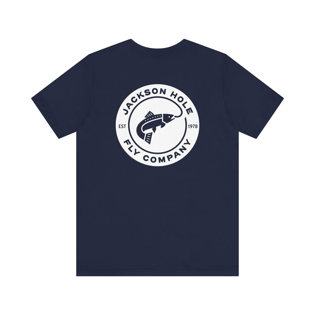 JHFLYCO Circle Badge Tee - White Logo