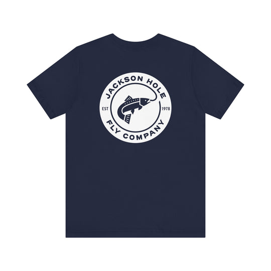 JHFLYCO Circle Badge Tee - White Logo