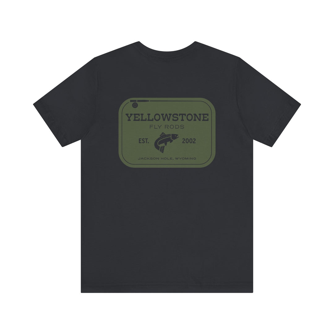 Yellowstone Fly Rods Logo Tee - Olive Logo