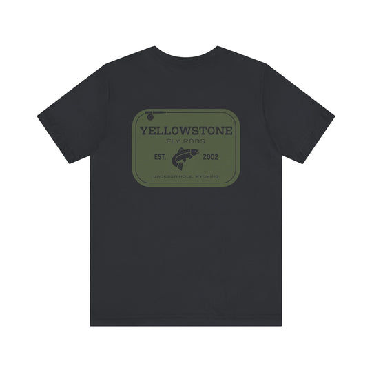 Yellowstone Fly Rods Logo Tee - Olive Logo