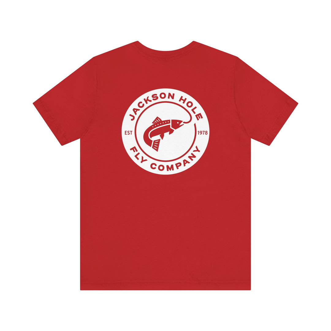 JHFLYCO Circle Badge Tee - White Logo