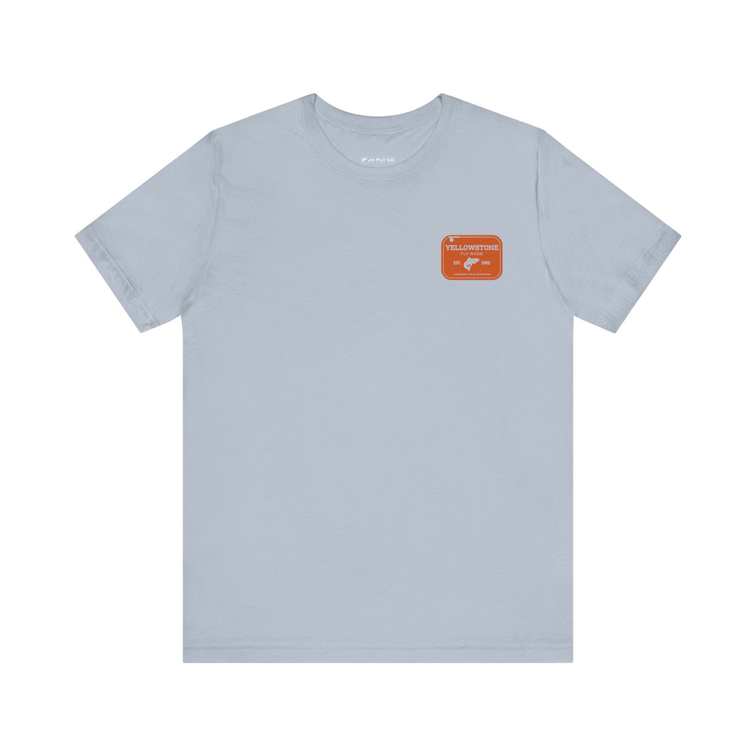 Yellowstone Fly Rods Logo Tee - Burnt Orange Logo