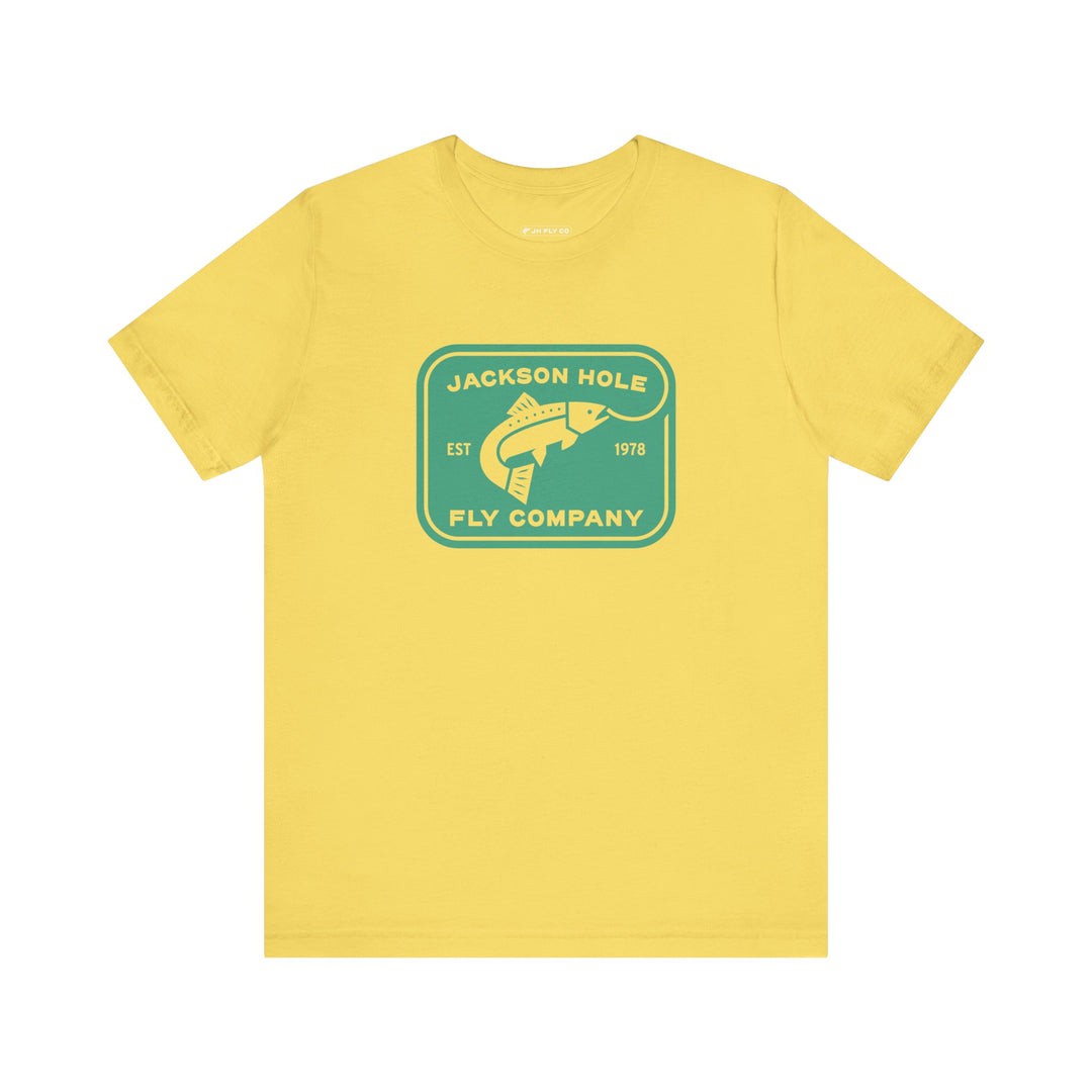 JHFLYCO Logo Tee - Green Drake Logo