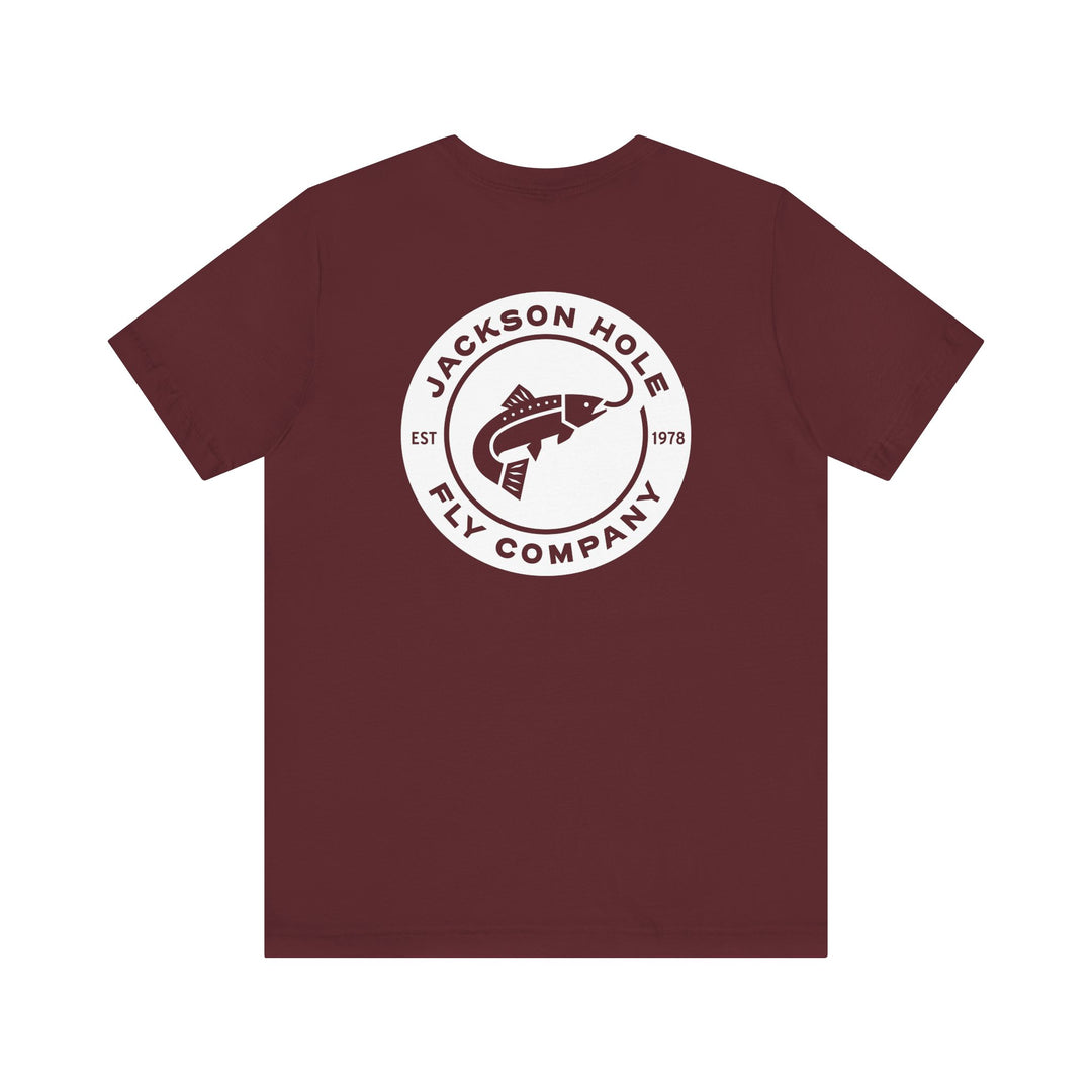 JHFLYCO Circle Badge Tee - White Logo