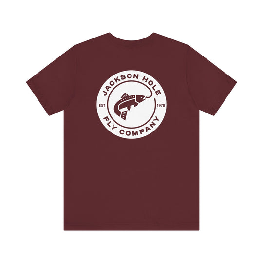 JHFLYCO Circle Badge Tee - White Logo