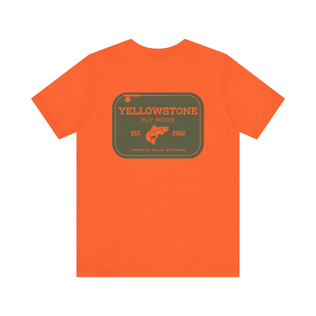 Yellowstone Fly Rods Logo Tee - Olive Logo
