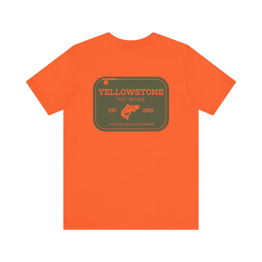 Yellowstone Fly Rods Logo Tee - Olive Logo