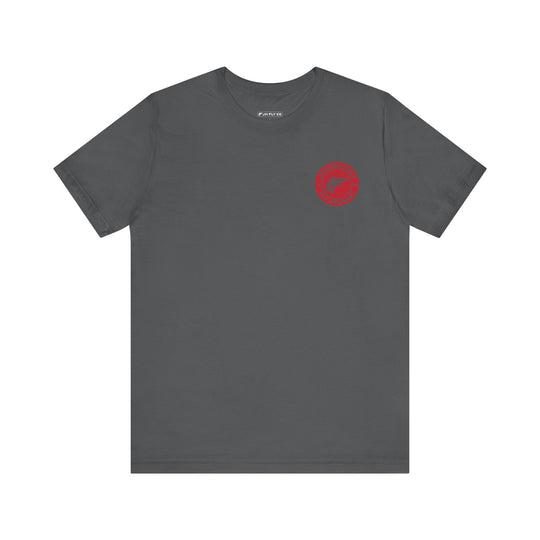 JHFLYCO Circle Badge Tee - Red Logo
