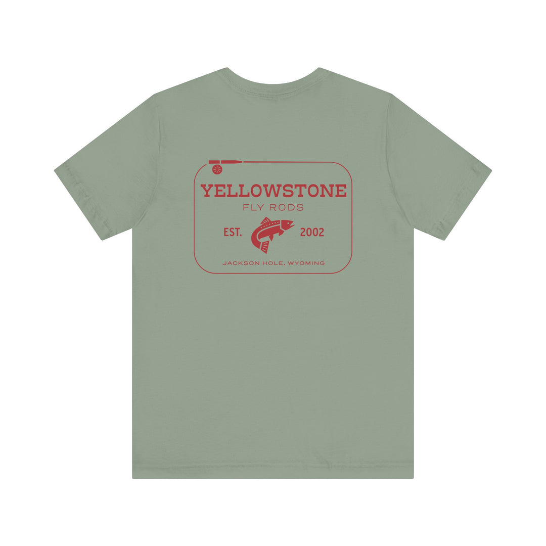 Yellowstone Fly Rods Logo Tee - Red Logo