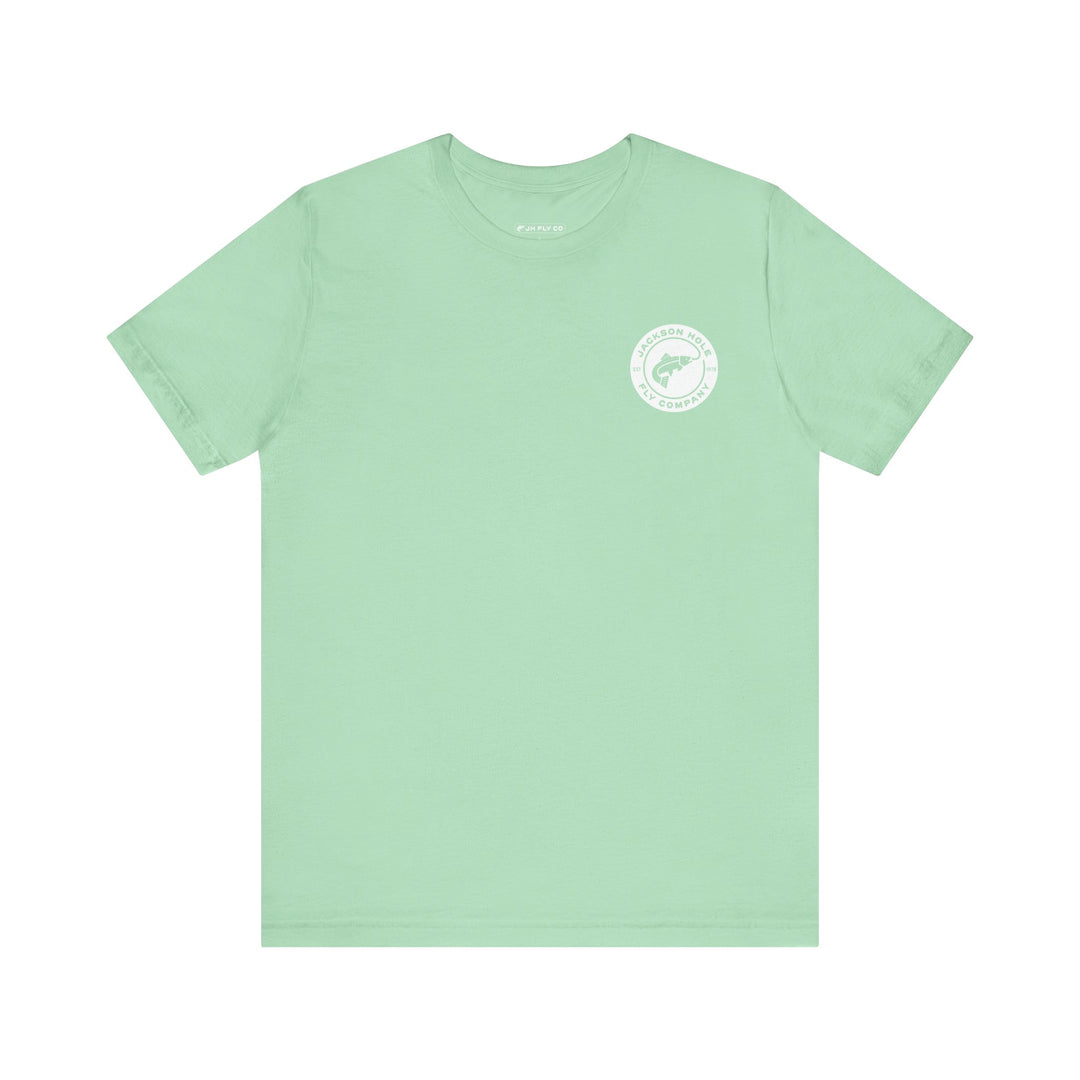 JHFLYCO Circle Badge Tee - White Logo
