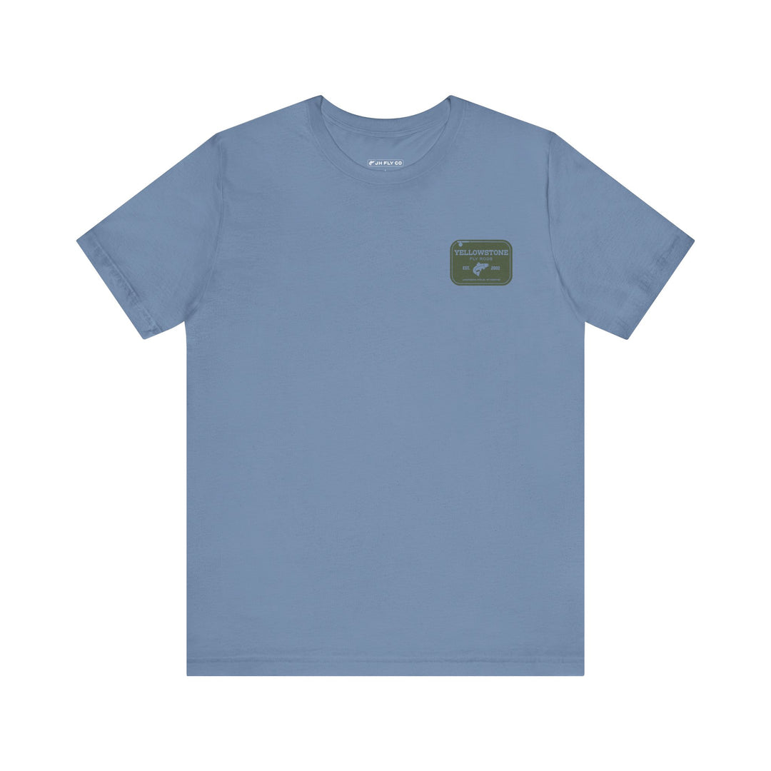Yellowstone Fly Rods Logo Tee - Olive Logo