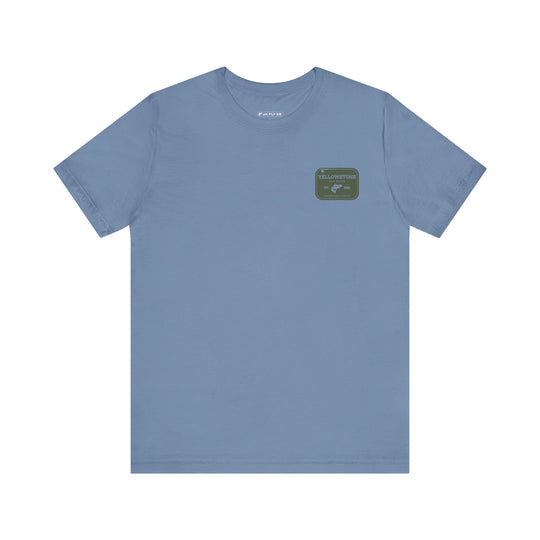 Yellowstone Fly Rods Logo Tee - Olive Logo
