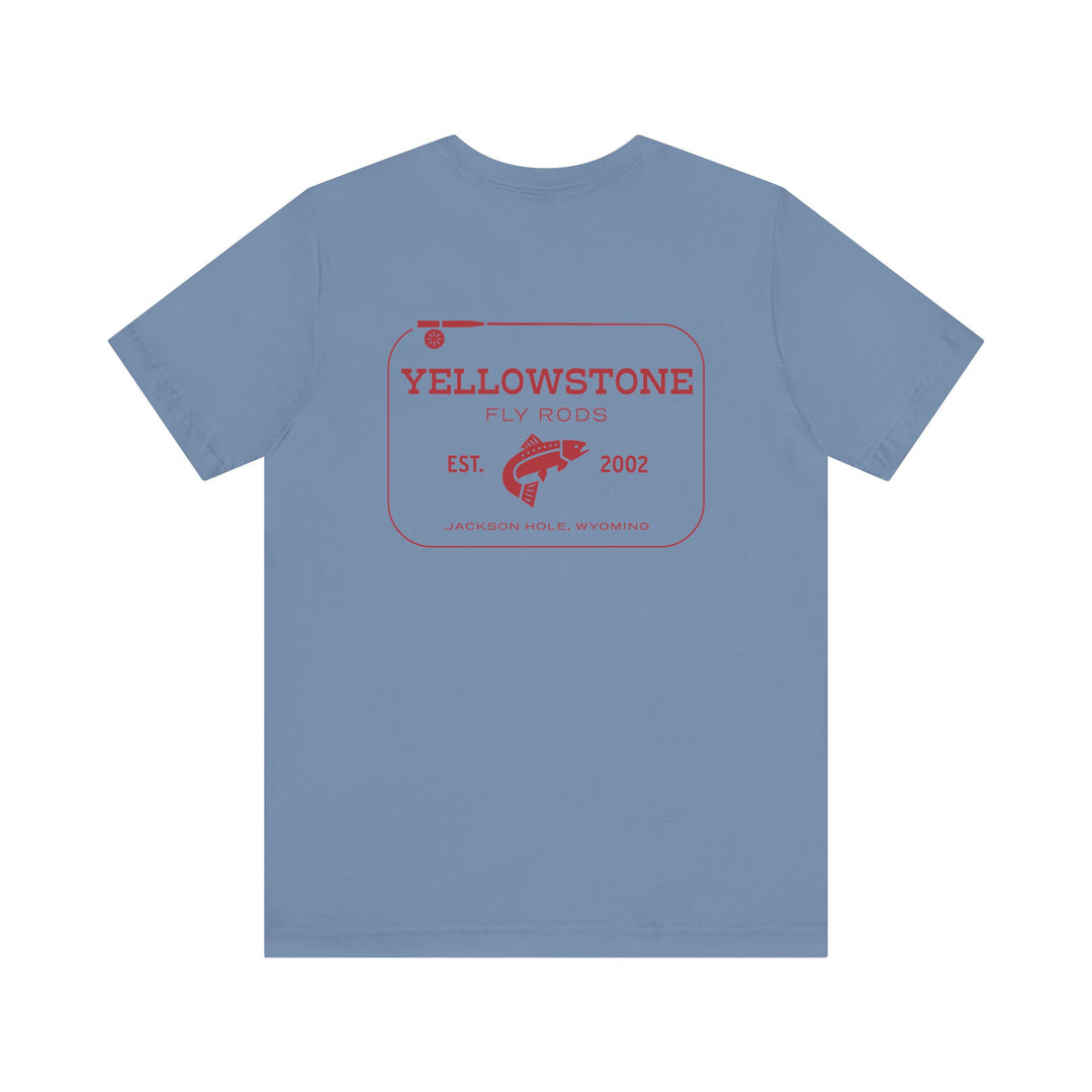 Yellowstone Fly Rods Logo Tee - Red Logo