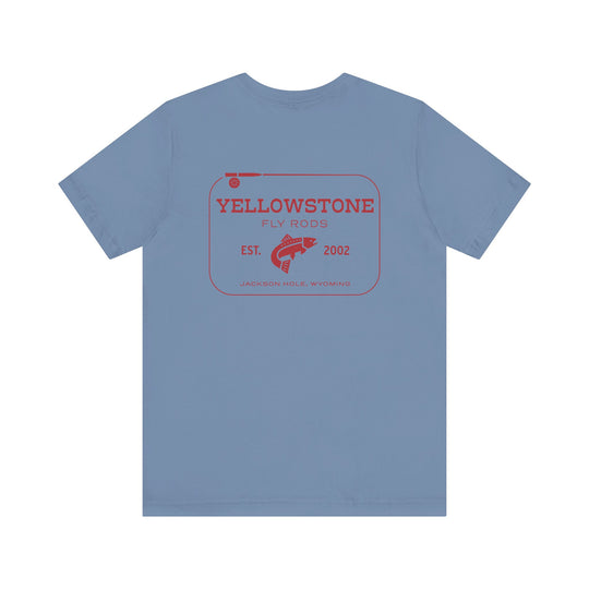Yellowstone Fly Rods Logo Tee - Red Logo