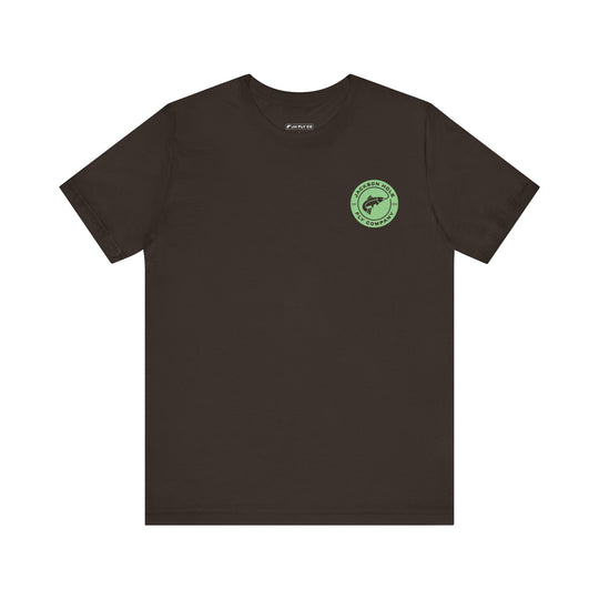 JHFLYCO Circle Badge Tee - Bright Midge Logo