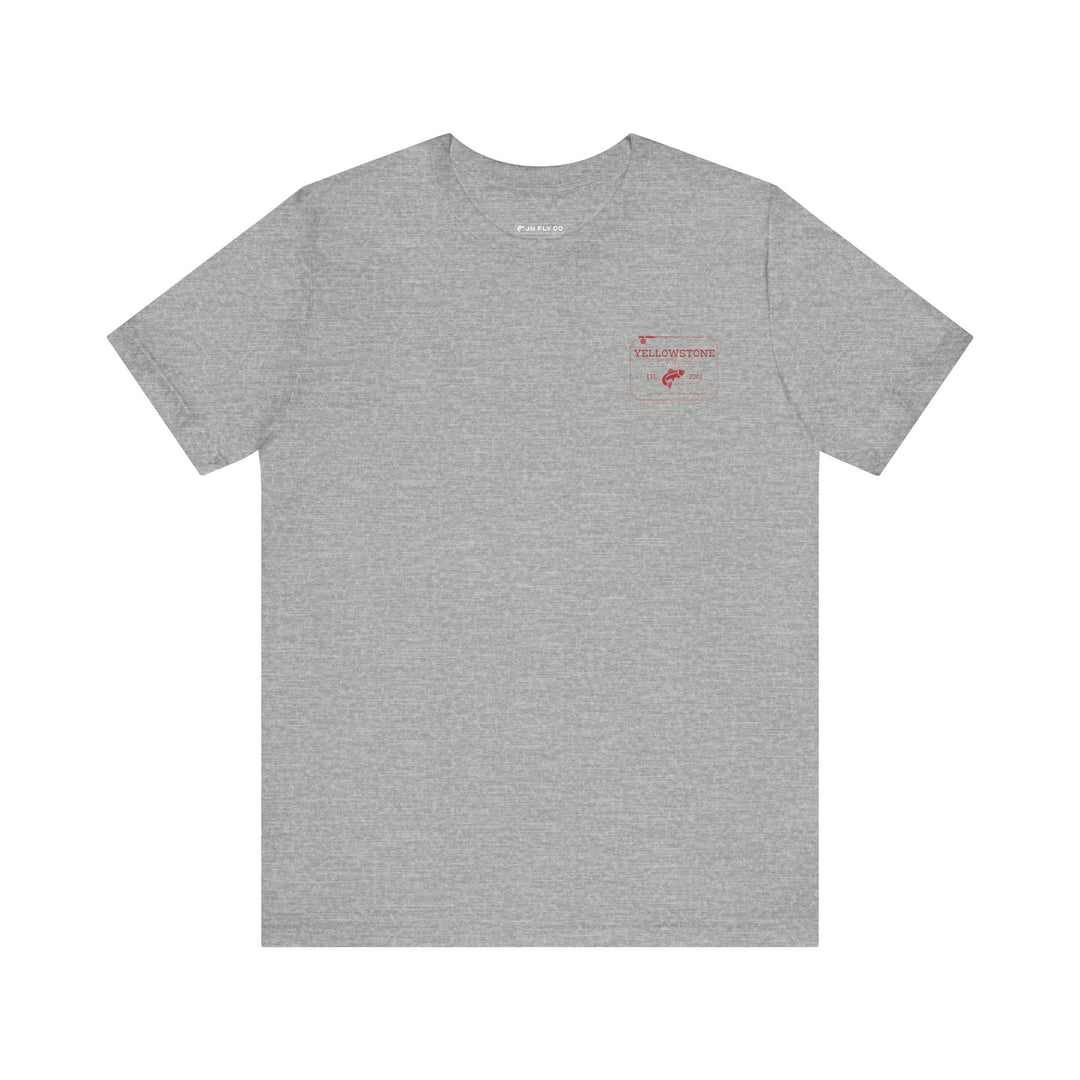 Yellowstone Fly Rods Logo Tee - Red Logo