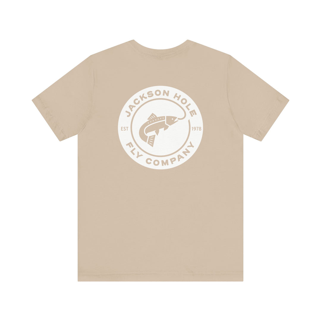 JHFLYCO Circle Badge Tee - White Logo