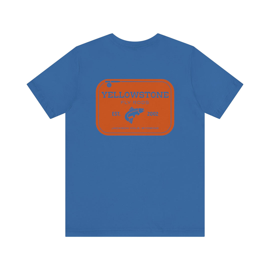 Yellowstone Fly Rods Logo Tee - Burnt Orange Logo