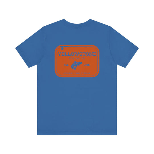 Yellowstone Fly Rods Logo Tee - Burnt Orange Logo