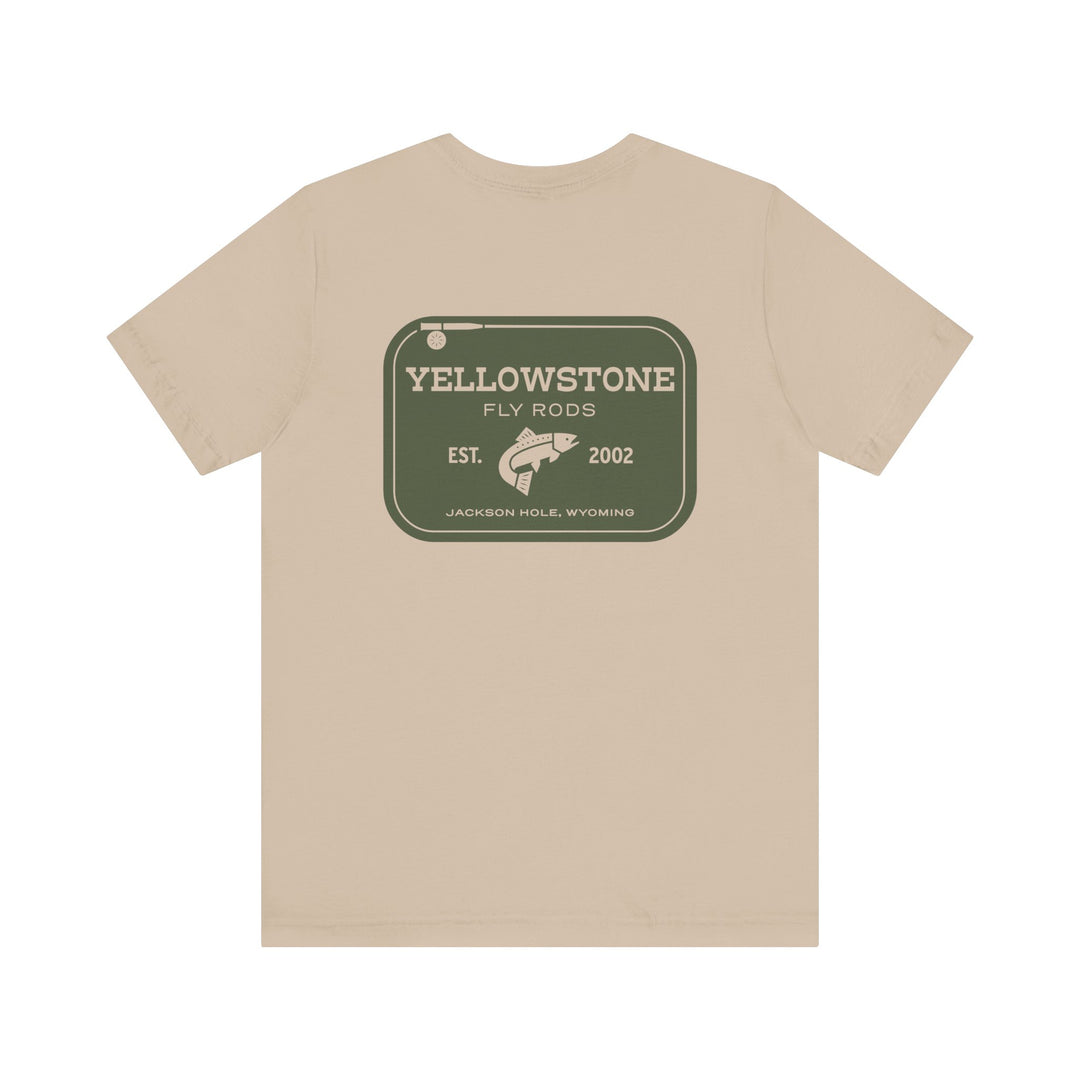 Yellowstone Fly Rods Logo Tee - Olive Logo